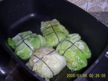 Rezept: Spitzkohl-Rouladen Bild Nr. 7 Spitzkohl-Rouladen - Rezept - Bild Nr. 7