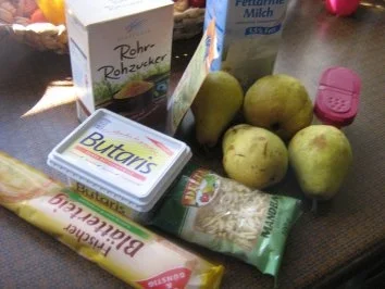 Rezept: Birnen-Pudding-Tarte Bild Nr. 2 Birnen-Pudding-Tarte - Rezept - Bild Nr. 2