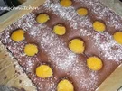 Schoko - Pfirsichkuchen - Rezept