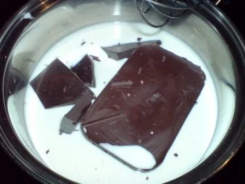 Schoko - Pfirsichkuchen - Rezept - Bild Nr. 4