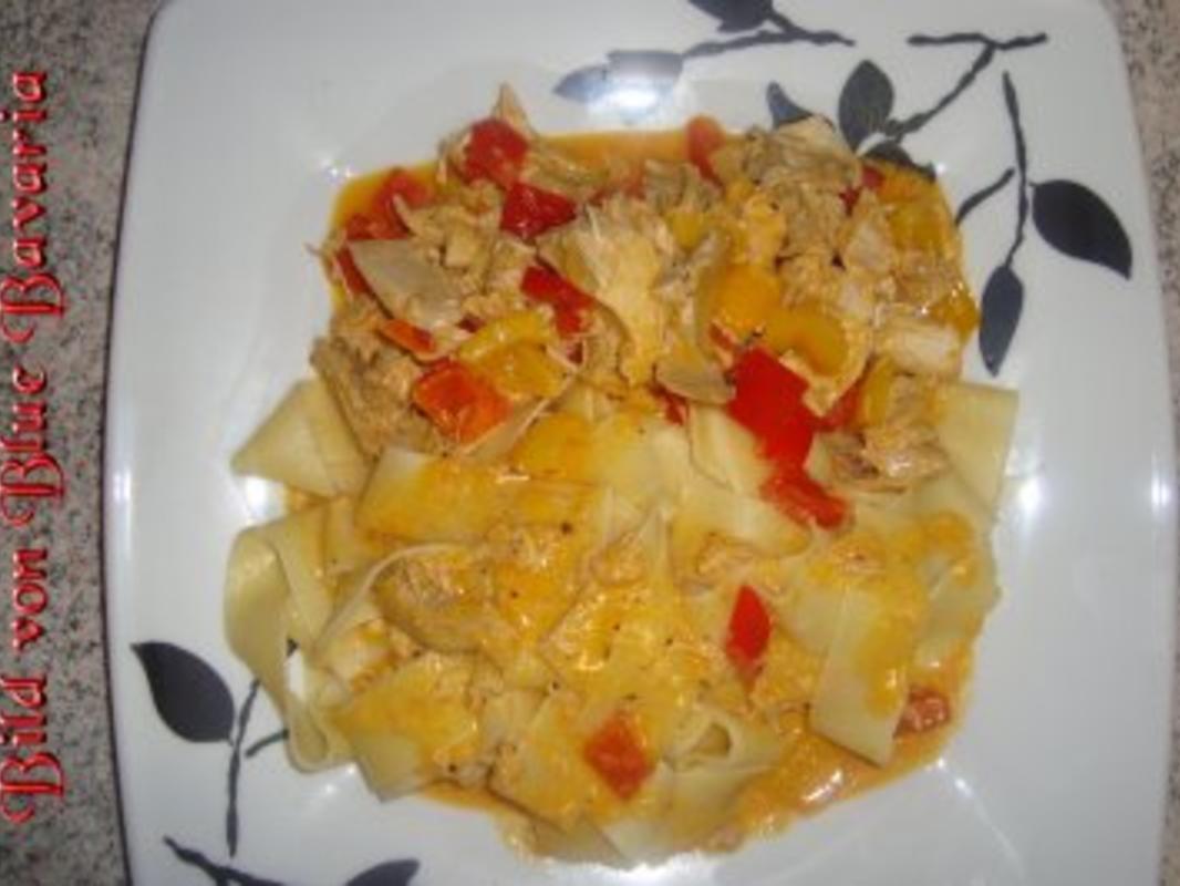 Resteverwertung Hendl in Paprikasahnesoße Rezept kochbar.de