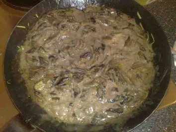 Rezept: Champignon-Schnellpfanne / Keine STERNEN vergeben bitte! Bild Nr. 6 Champignon-Schnellpfanne / Keine STERNEN vergeben bitte! - Rezept - Bild Nr. 6