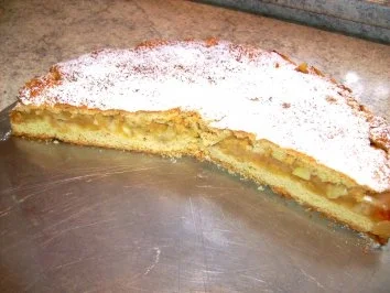 Rezept: Gedeckter Apfelkuchen Gedeckter Apfelkuchen - Rezept