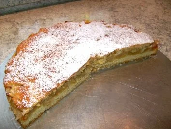 Rezept: Gedeckter Apfelkuchen Bild Nr. 2 Gedeckter Apfelkuchen - Rezept - Bild Nr. 2