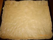 Pflaumenkuchen mit Puddingdecke und Hefeteigboden (nach Mama's Rezept !!!) - Rezept