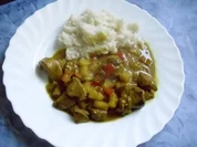 Rezept: Geschmortes Schweinefleisch in Kokosmilch Geschmortes Schweinefleisch in Kokosmilch - Rezept