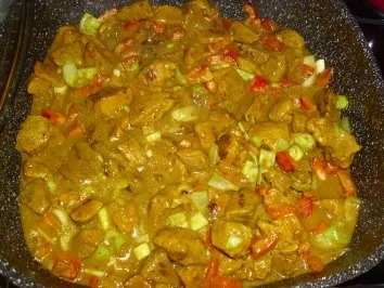 Geschmortes Schweinefleisch in Kokosmilch - Rezept - Bild Nr. 10