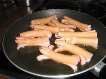 Rezept: Wienerle mit Kartoffelsalat neu präsentiert Bild Nr. 3 Wienerle mit Kartoffelsalat neu präsentiert - Rezept - Bild Nr. 3