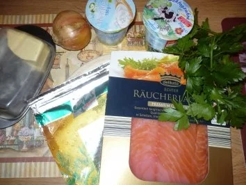 Rezept: Lachscremsuppe mit Dill Lachscremsuppe mit Dill - Rezept