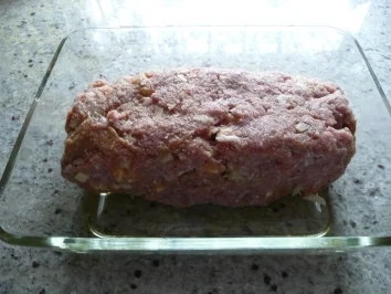 Pikanter Hackbraten - Rezept