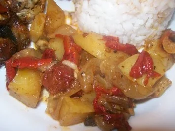 Aus dem Backofen - Hähnchen - Fleischpfanne - Rezept - Bild Nr. 7