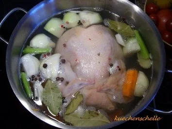 Rezept: Geflügelbrühe Bild Nr. 3 Geflügelbrühe - Rezept - Bild Nr. 3