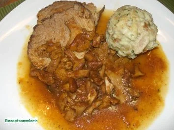Fleisch:  SCHWEINENUSS - BRATEN - Rezept