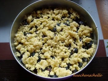 Rezept: Heidelbeerkuchen Bild Nr. 2 Heidelbeerkuchen - Rezept - Bild Nr. 2