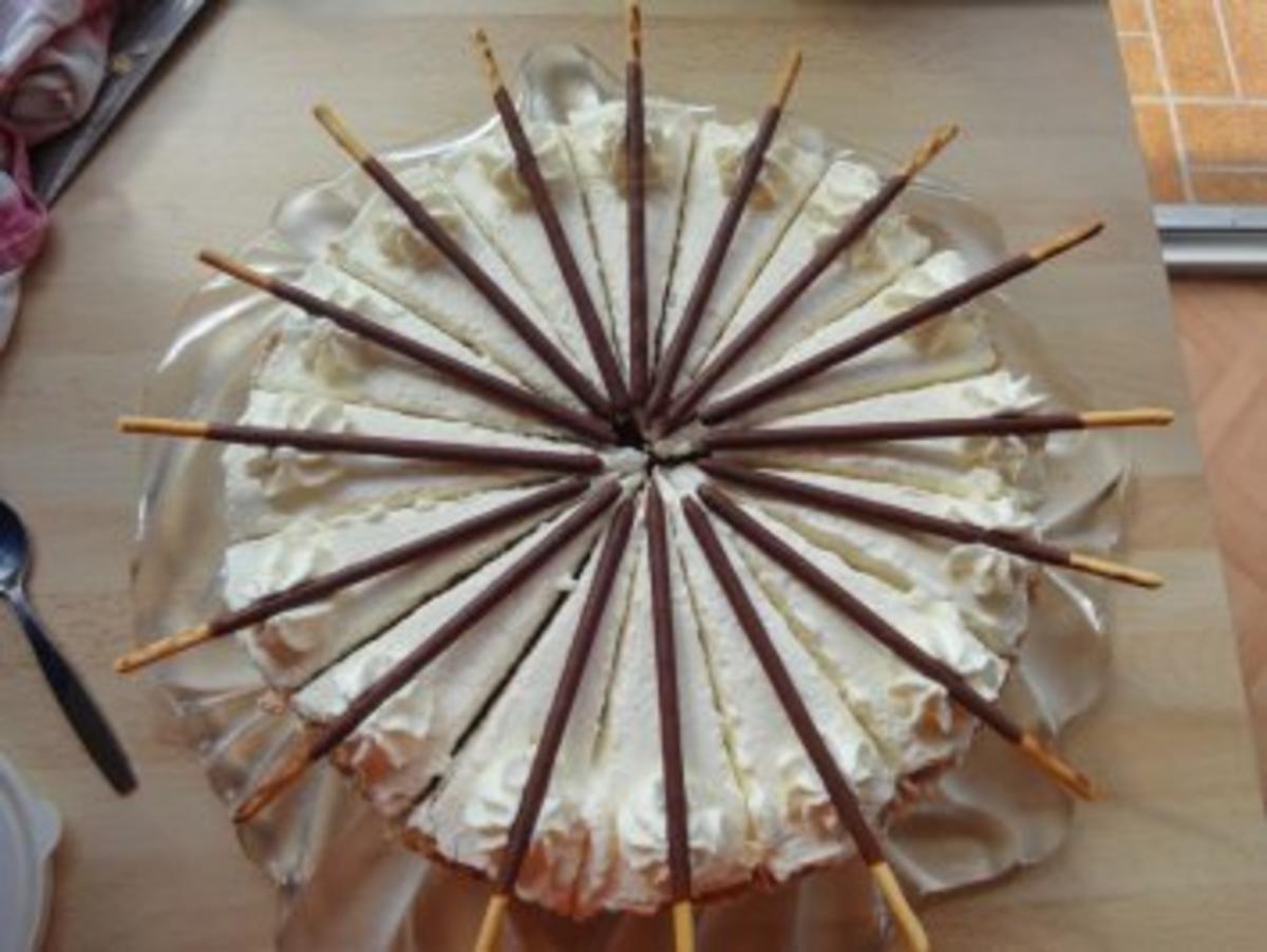 Pfirsich-Sahne-Torte - Rezept mit Bild - kochbar.de