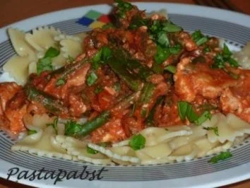 Bohnenpasta - Rezept