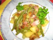 Bohnen-Pfifferling-Topf Winzerart - Rezept