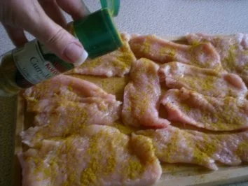 Pute mit Ananas sagt ja zu Basmatireis an Currysahne - Rezept - Bild Nr. 2