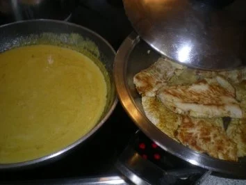 Pute mit Ananas sagt ja zu Basmatireis an Currysahne - Rezept - Bild Nr. 5