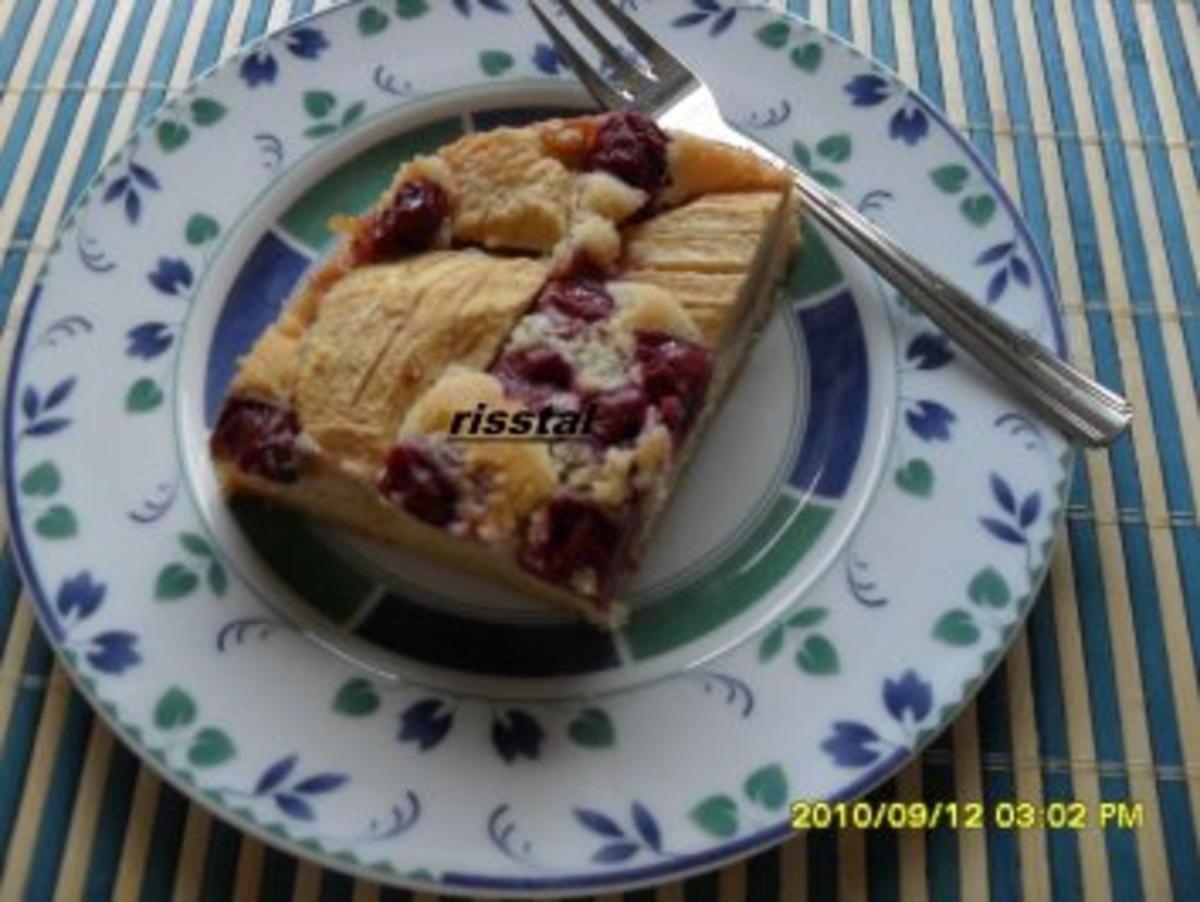 Kirsch-Apfelkuchen  - einer wollte  Kirsch - der andere Apfelkuchen - - Rezept - Bild Nr. 7