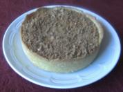 Kleiner Käsekuchen mit beschwipsten Rosinen - Rezept