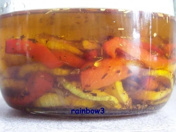 Rezept: Snack: Antipasti - Zucchini und Paprika Snack: Antipasti - Zucchini und Paprika - Rezept