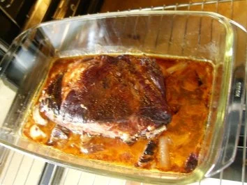 Kasselerbraten aus der Röhre mit Kartoffelpürree und Sauerkraut - Rezept - Bild Nr. 4