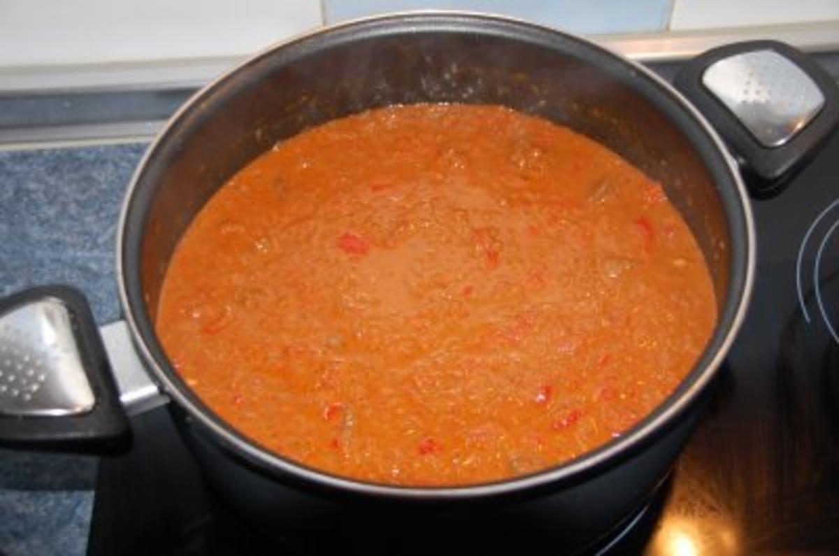 Rindergulasch - Rezept