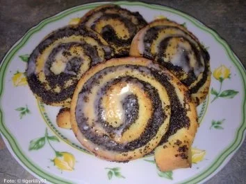 Mohn-Hefeschnecken - Rezept - Bild Nr. 2