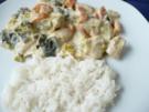 Geflügel -Pfanne mit Senf-Sahnesoße - Rezept