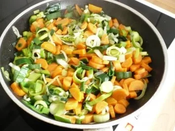 Geflügel -Pfanne mit Senf-Sahnesoße - Rezept - Bild Nr. 5