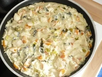 Geflügel -Pfanne mit Senf-Sahnesoße - Rezept - Bild Nr. 6