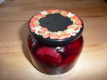 Zwetschgen in Rotwein - Rezept - Bild Nr. 3