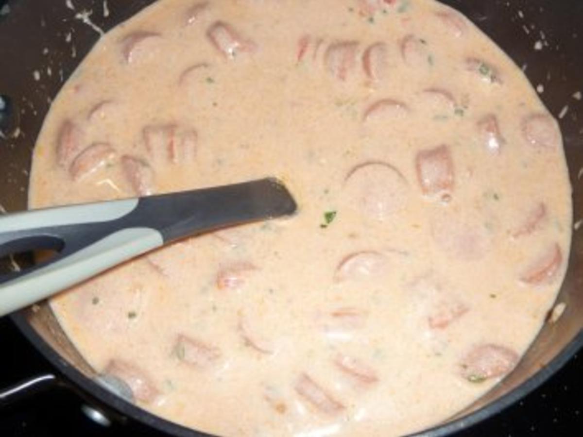 Würstchengulasch mit Spaghetti - schnell &amp; einfach - von eule1997