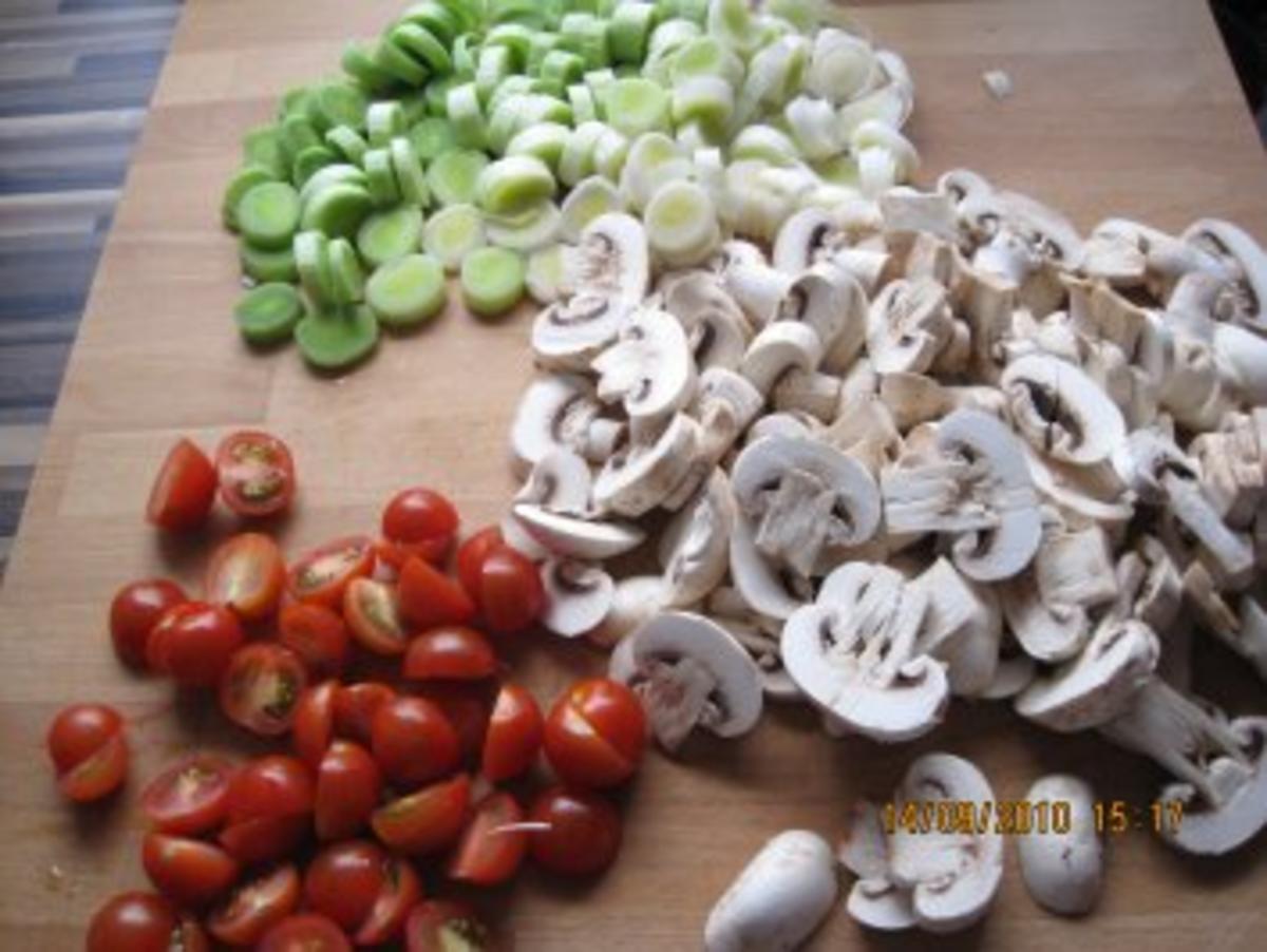 Ebly - Gemüse - Pfanne mit Frischkäse - Rezept - Bild Nr. 3