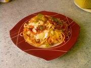 Bunte Spaghetti - Rezept
