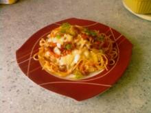 Bunte Spaghetti - Rezept