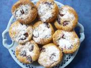 Zwetschgen - Marzipan  - Muffins - Rezept