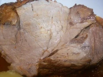 Schweinebraten auf Schmorkohl - Rezept - Bild Nr. 5