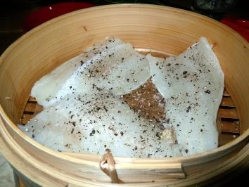 Gedämpftes Hechtfilet mit Gewürztraminer-Senf-Sauce - Rezept - Bild Nr. 4