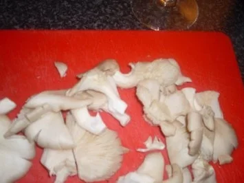 Rezept: Leber-Pilz-Pfanne mit Staudensellerie..... Bild Nr. 2 Leber-Pilz-Pfanne mit Staudensellerie..... - Rezept - Bild Nr. 2