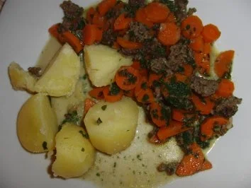 Rind : Karotte trifft Rinderhackfleisch zur leidenschaftlichen Fusion - Rezept - Bild Nr. 4