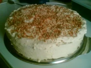 Rezept: Mandelbuttercreme-Torte Mandelbuttercreme-Torte - Rezept