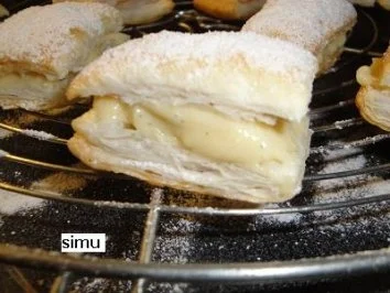 Rezept: Cremeschnitten Bild Nr. 11 Cremeschnitten - Rezept - Bild Nr. 11