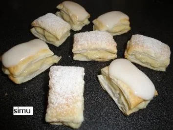 Rezept: Cremeschnitten Cremeschnitten - Rezept