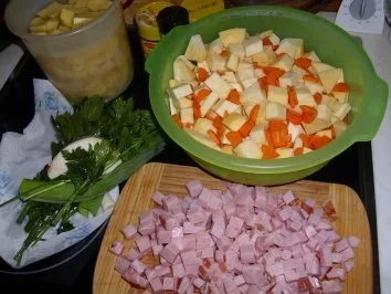 Suppe/Eintopf...Steckrüben-Möhren-Eintopf - Rezept - Bild Nr. 3