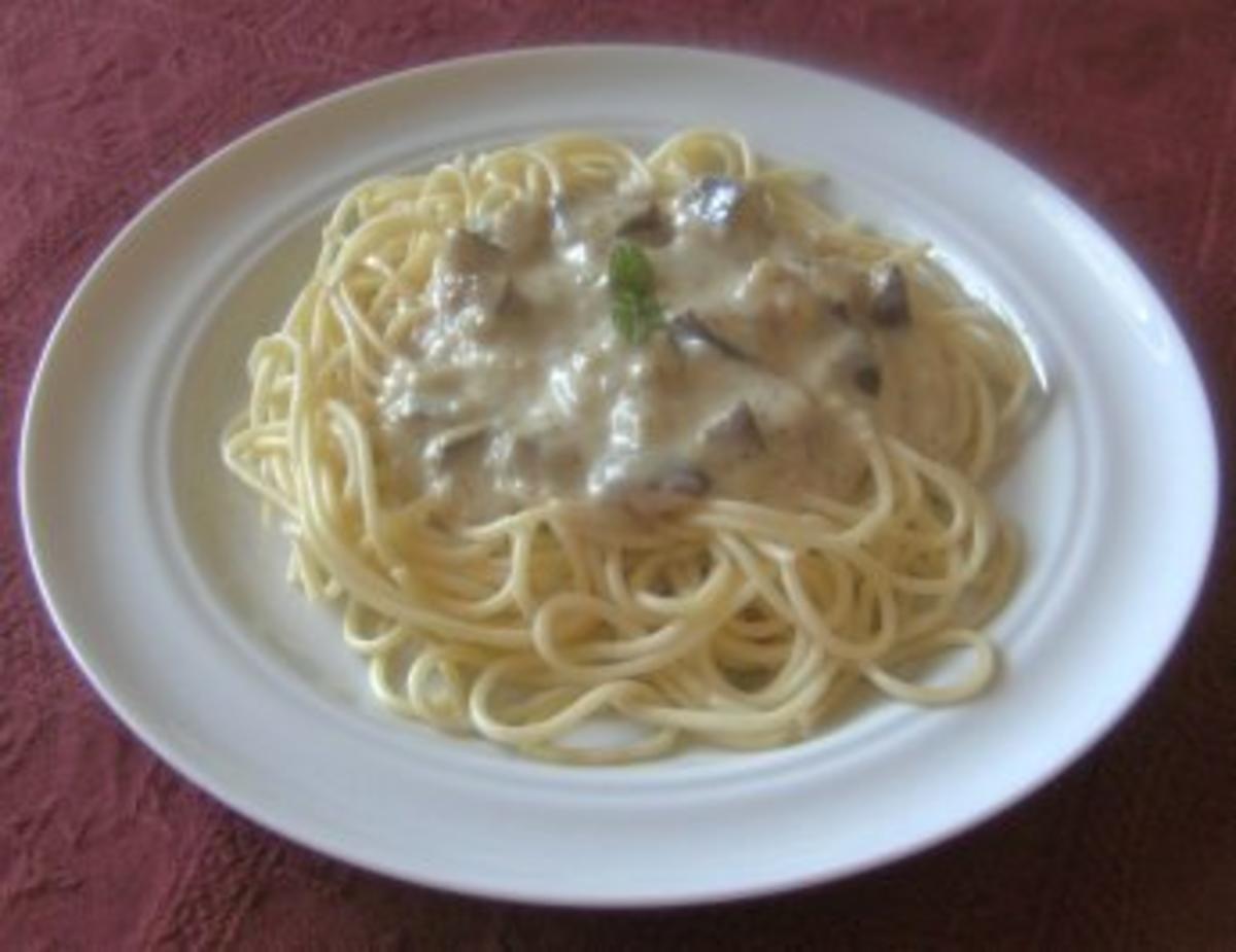 Bilder für Spaghetti mit Gorgonzola - Feigen - Soße - Rezept