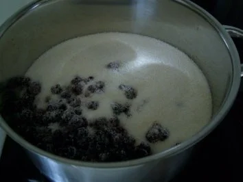 Brombeerkonfitüre  mit Lorbeer - Rezept - Bild Nr. 2