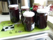 Brombeerkonfitüre  mit Lorbeer - Rezept