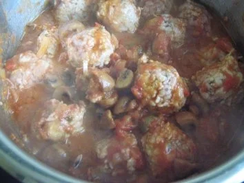 Putenhackbällchen meditherrane Art - Rezept - Bild Nr. 4